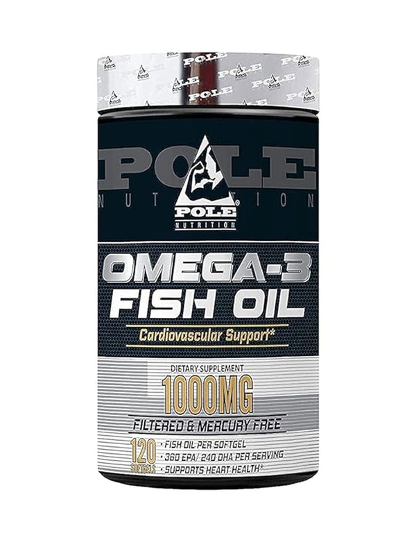 Omega-3 Fish Oil 1000mg, 120 Softgels