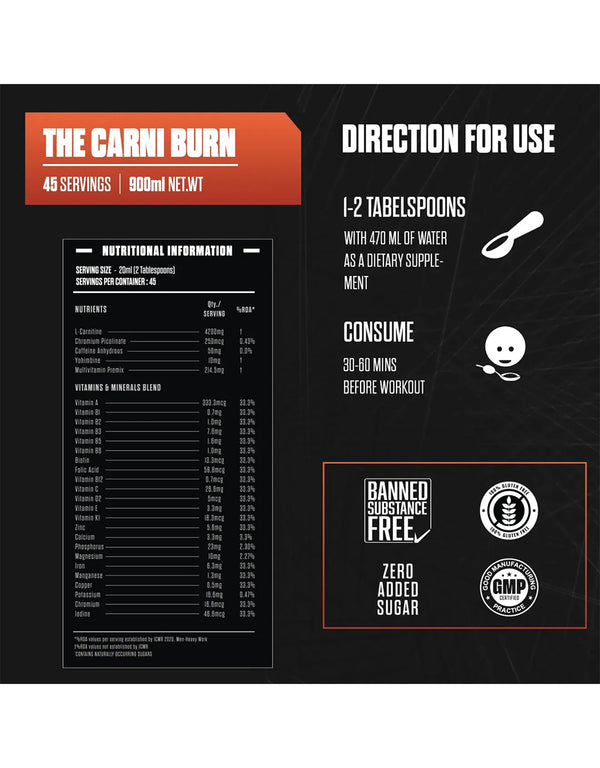 The Carni Burn L Carnitine