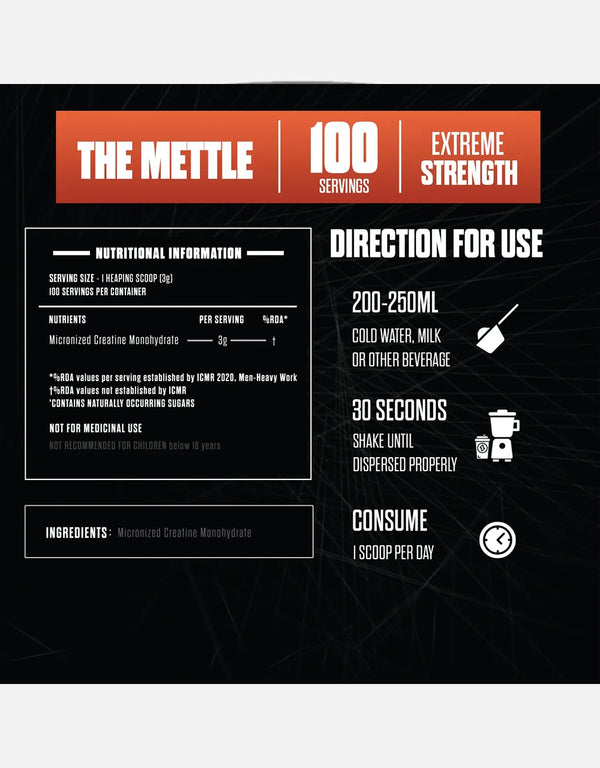 The Mettle Tri Creatine