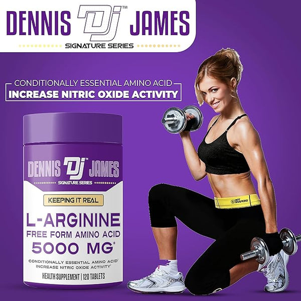 Dennis James L Arginine – 120 Tablets