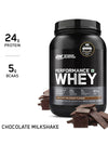 erformance Whey Protein Powder Blend with Isolate, 24g Protein, 5g BCAA, Chocolate, 1 kg