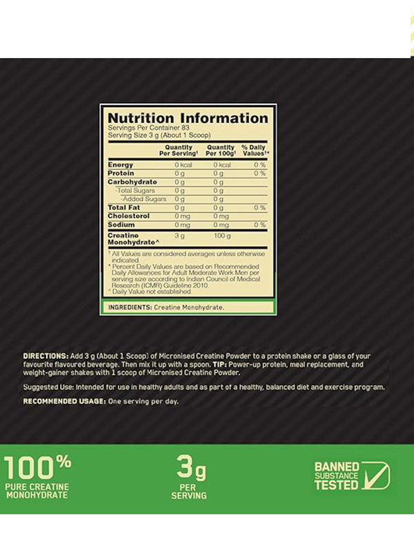 (ON) Micronized Creatine Powder