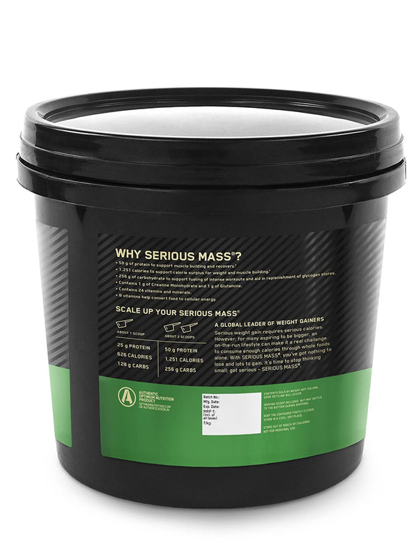 (ON) Serious Mass High Protein High Calorie Weight Gainer