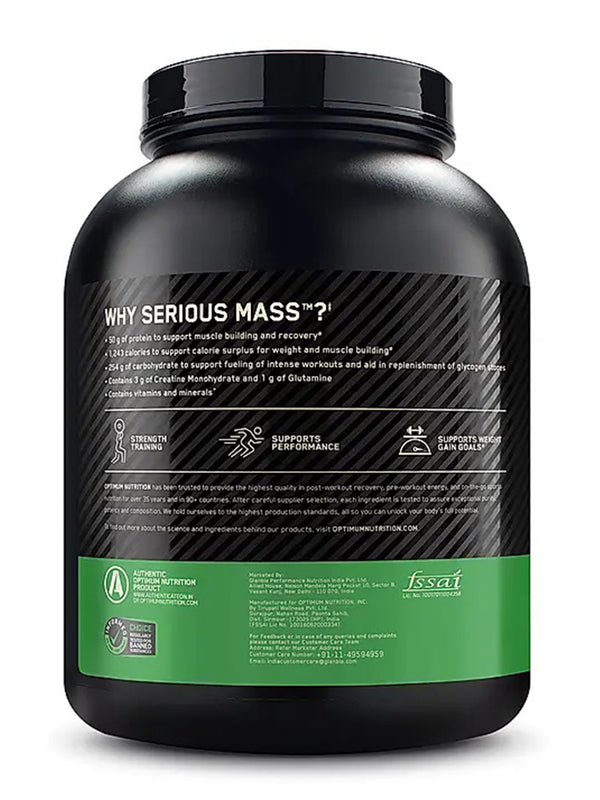 (ON) Serious Mass High Protein High Calorie Weight Gainer